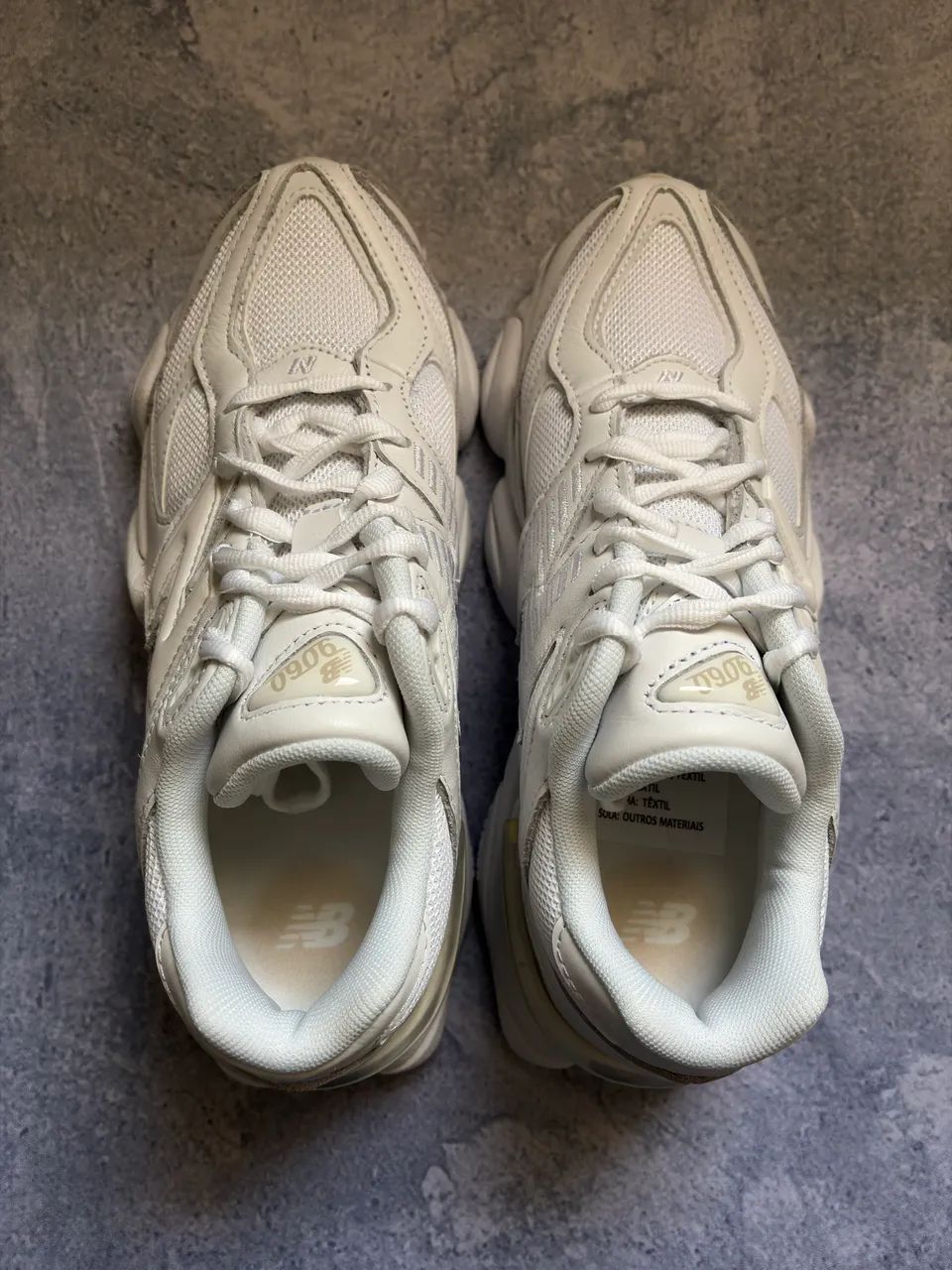 New Balance 9060 "Triple White" - 37 - Foto 2