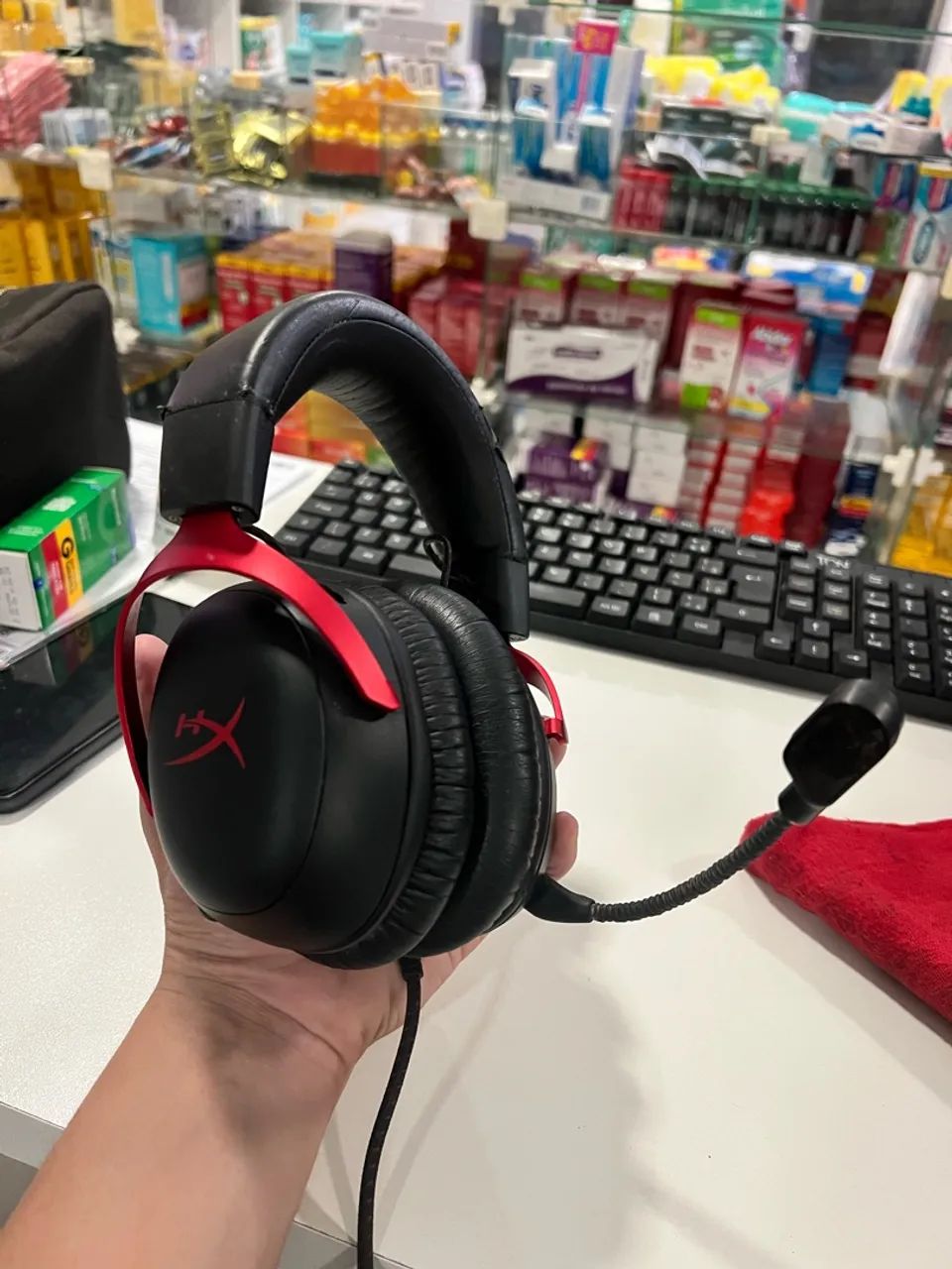 Headset Hyperx Cloud Vermelho 