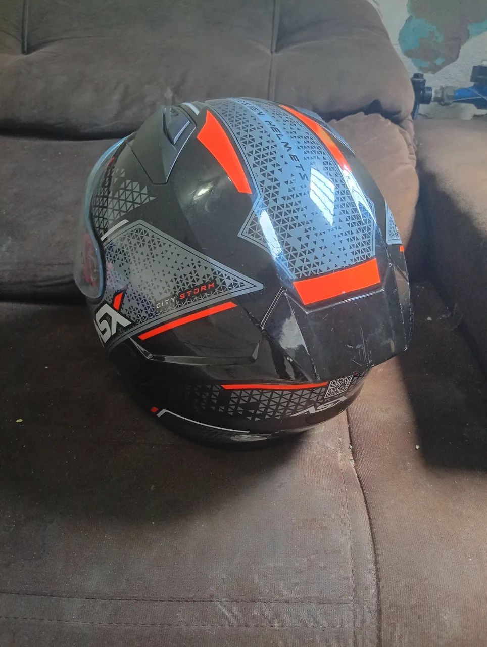 Capacete ASX semi novo  - Foto 4