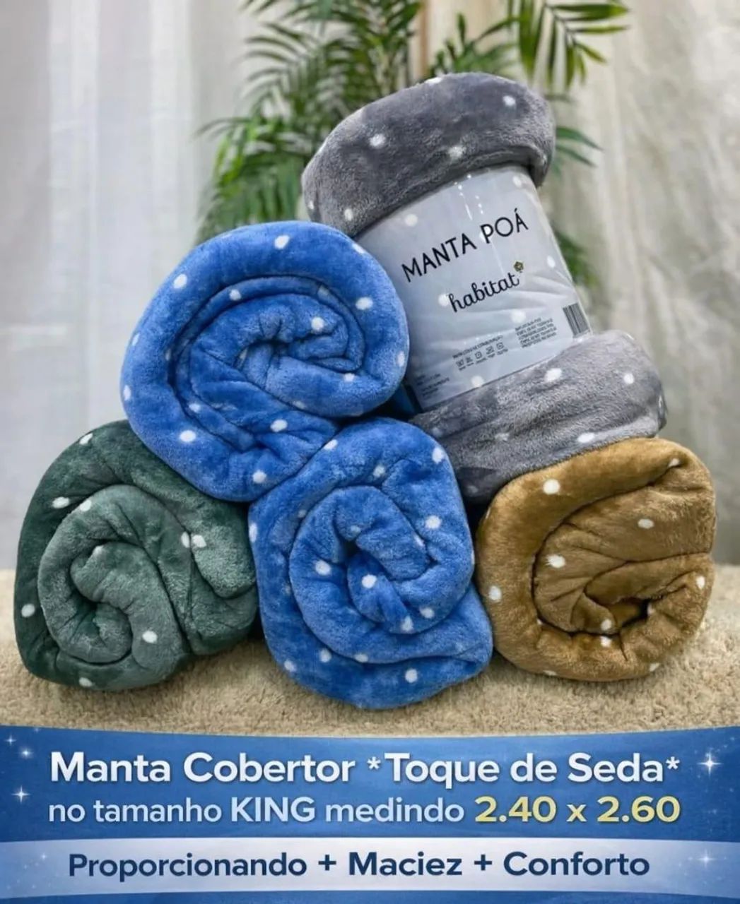 ? MANTA COBERTOR TOQUE DE SEDA ?