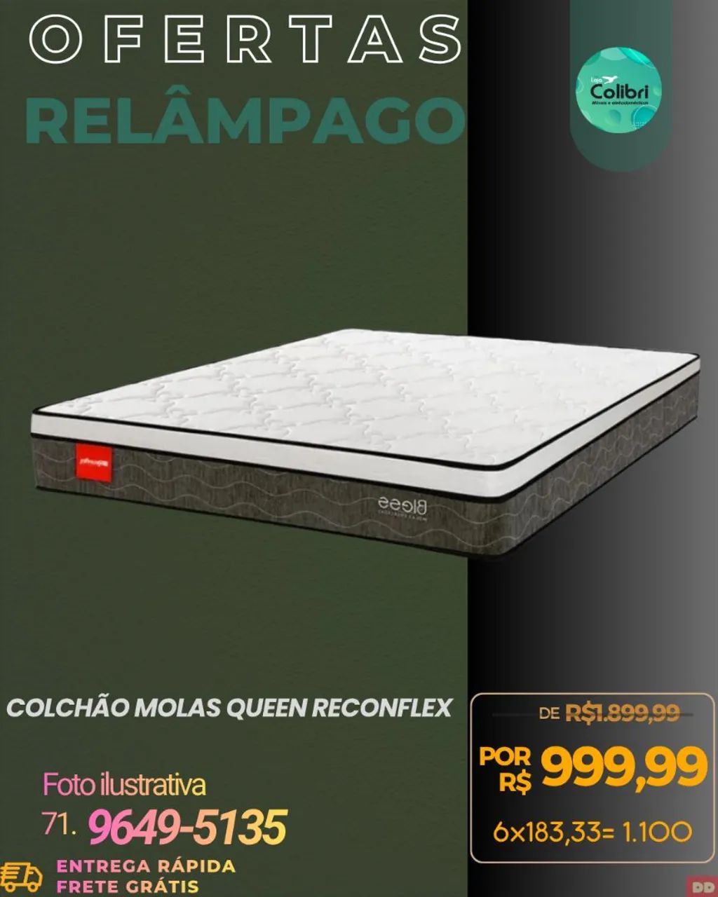 Colchão Casal  - Foto 3