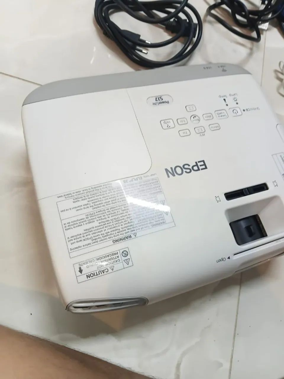 Projetor epson s-17 - Foto 5