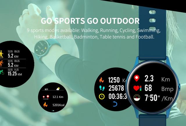 Smartwatch DT88 - Full touch - Somente Azul - 3x sem Juros no cartão - Foto 3