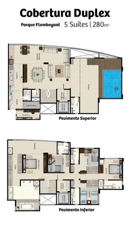 Apartamento Jardim Goias - 5 suítes - 280m² - Foto 6
