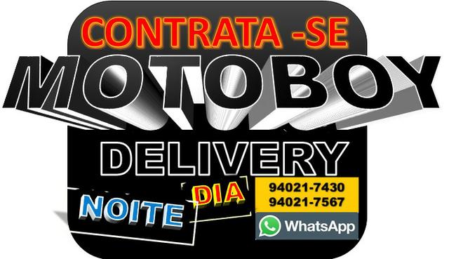 Contrata- se Motoboy para Delivery. Otimos ganhos