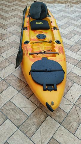 Vendo Caiaque Barracuda c/motor elétrico, acessórios, completa. Barbada - Foto 2