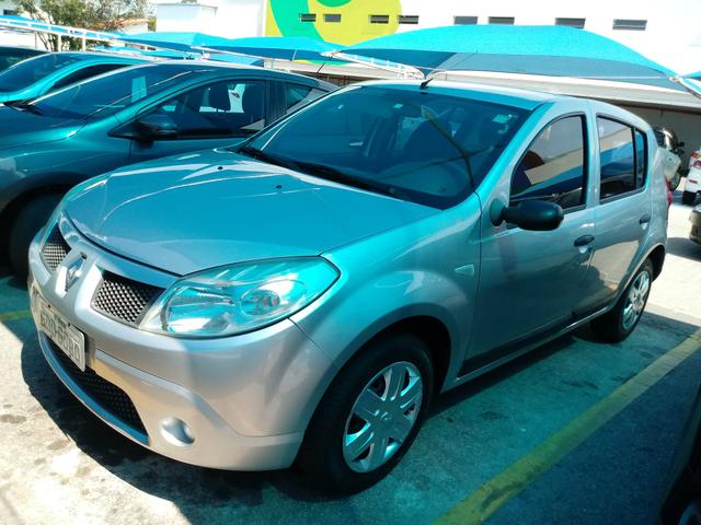 Sandero 1.6. 8v cor prata completo - Foto 4