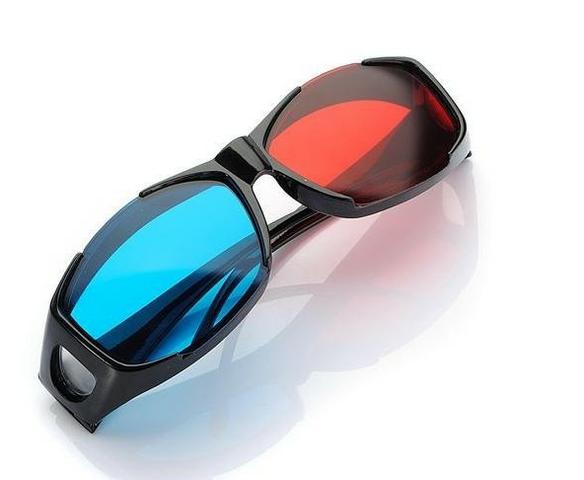 Óculos 3D Universal Azul e Vermelho Nvidia Vision - Realengo - Foto 3