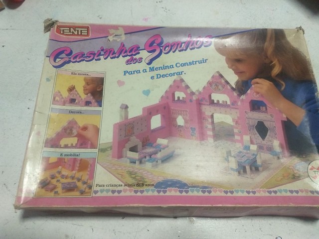 Brinquedo montar trol anos 80