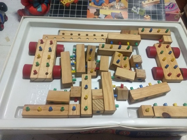Jogo anos 80 montar d mandeira - Foto 3