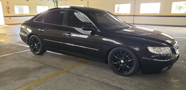 VENDO OU TROCO AZERA GLS 3.3 V6 ANO 2009 C/TETO TOP!   GNV INJETADO 