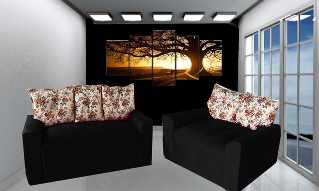 Sala sofá conjunto 2x3 lugares - Foto 3