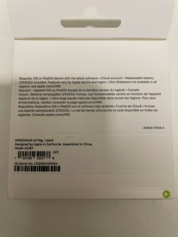 Apple airtag localize seus objetos rastreador  - Foto 2