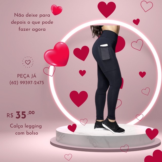 Calça legging no suplex  - Foto 4
