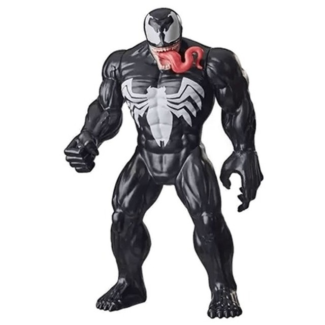 Boneco Venom Marvel De Homem Aranha Action Figure Olympus Vingadores Original Hasbro - Foto 3