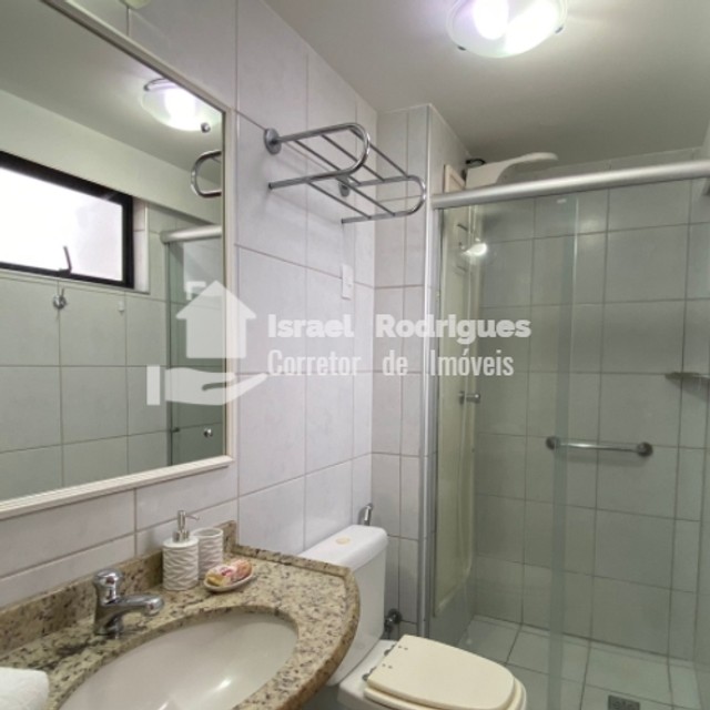 Apartamento com 60m² - mobiliado - 2 quartos  vista mar - sombra - Ponta Negra - Natal - R - Foto 16
