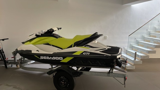 Jet Ski Sea Doo Gti 90hp Com Ibr 2017 134 Horas Barcos E Aeronaves