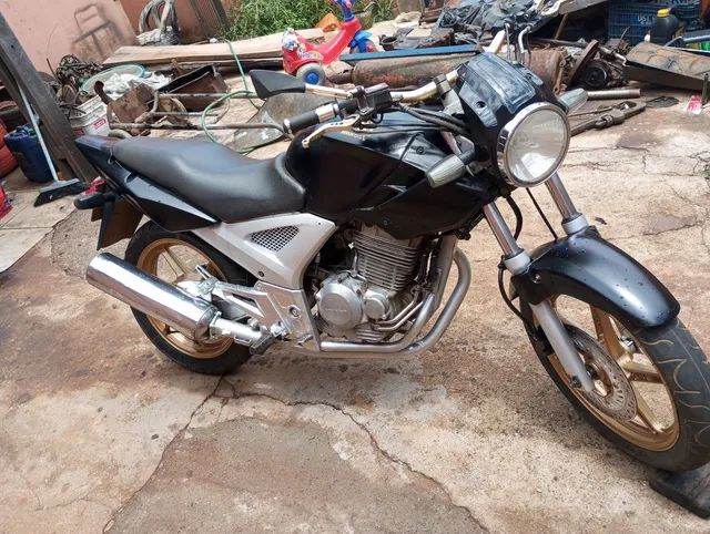 Motocicleta Honda CBX 250 Twister, 2005, cor prata (21514)