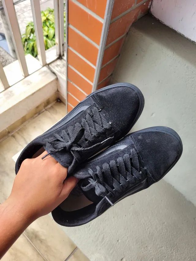 Tenis vans old skool preto clearance 38