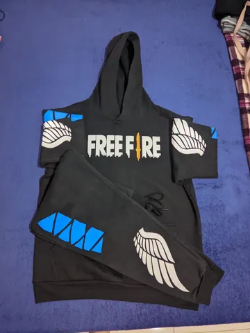 CODIGUIN FF: código Free Fire Calça Angelical azul e branca - Free Fire Club