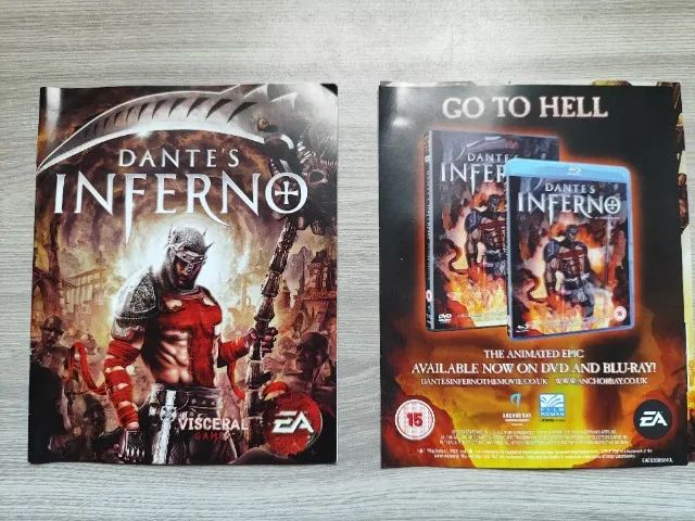 5 jogos PS3, Dante's Inferno, Resident em segunda mão durante 50 EUR em  Oviedo na WALLAPOP