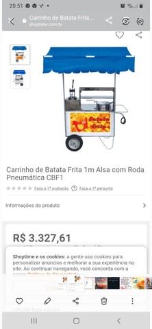 Carrinho de batata 