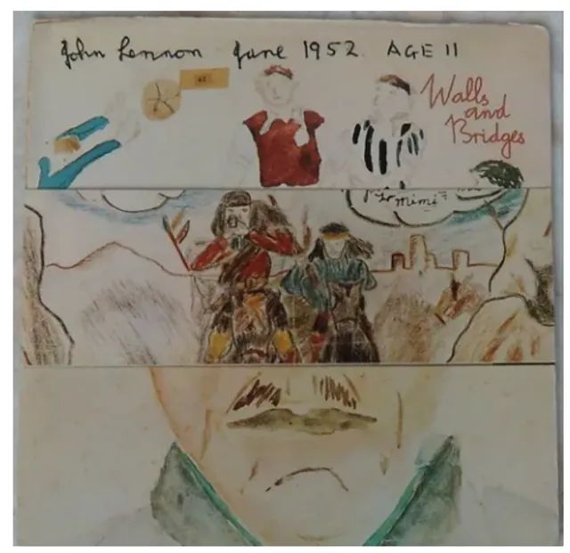 John Lennon-lp 1974-walls and bridges