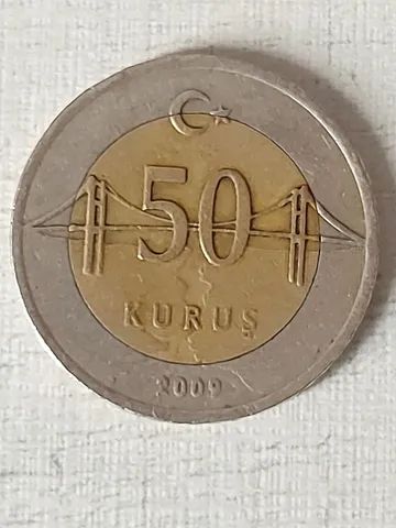 Moeda Lira Turca bimetal diversas datas - Foto 4