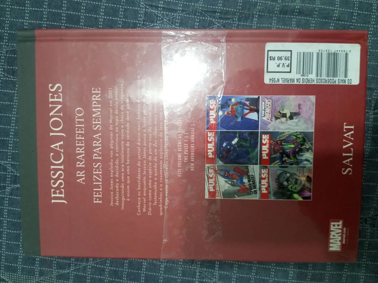 Hq Marvel salvat capa vermelha jessica Jones lacrada - Foto 2