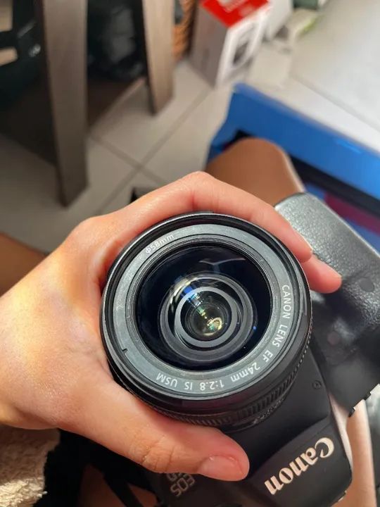 LENTE CANON EF 24MM F/2.8 IS USM - Foto 5