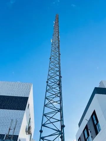 Torre autoportante - Estado de nova - Aço galvanizado. - Foto 3