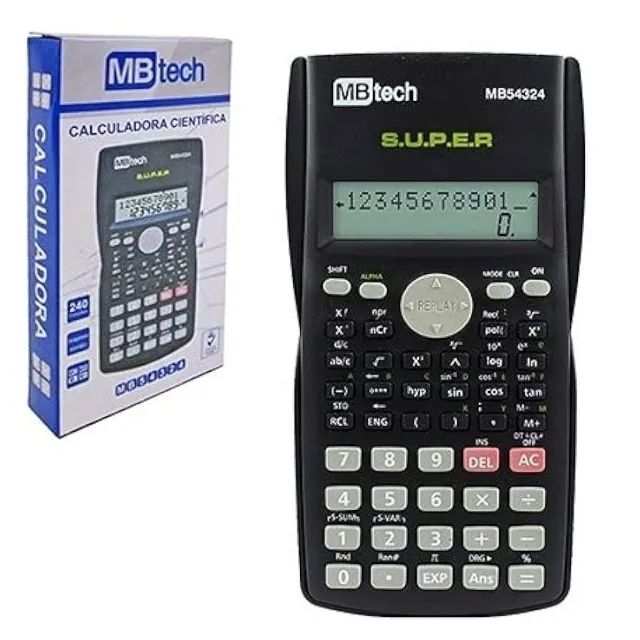 Calculadora Científica 240 Funções Mb Tech