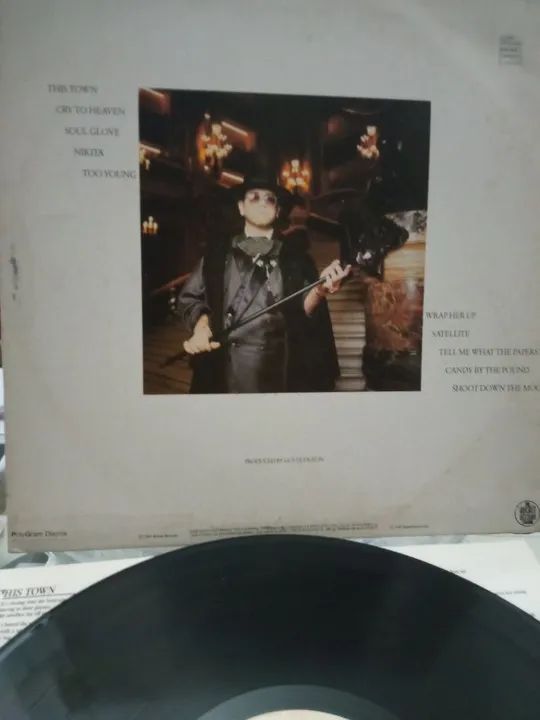 LP ELTON JOHN ICE ON FIRE 1985 - Foto 4