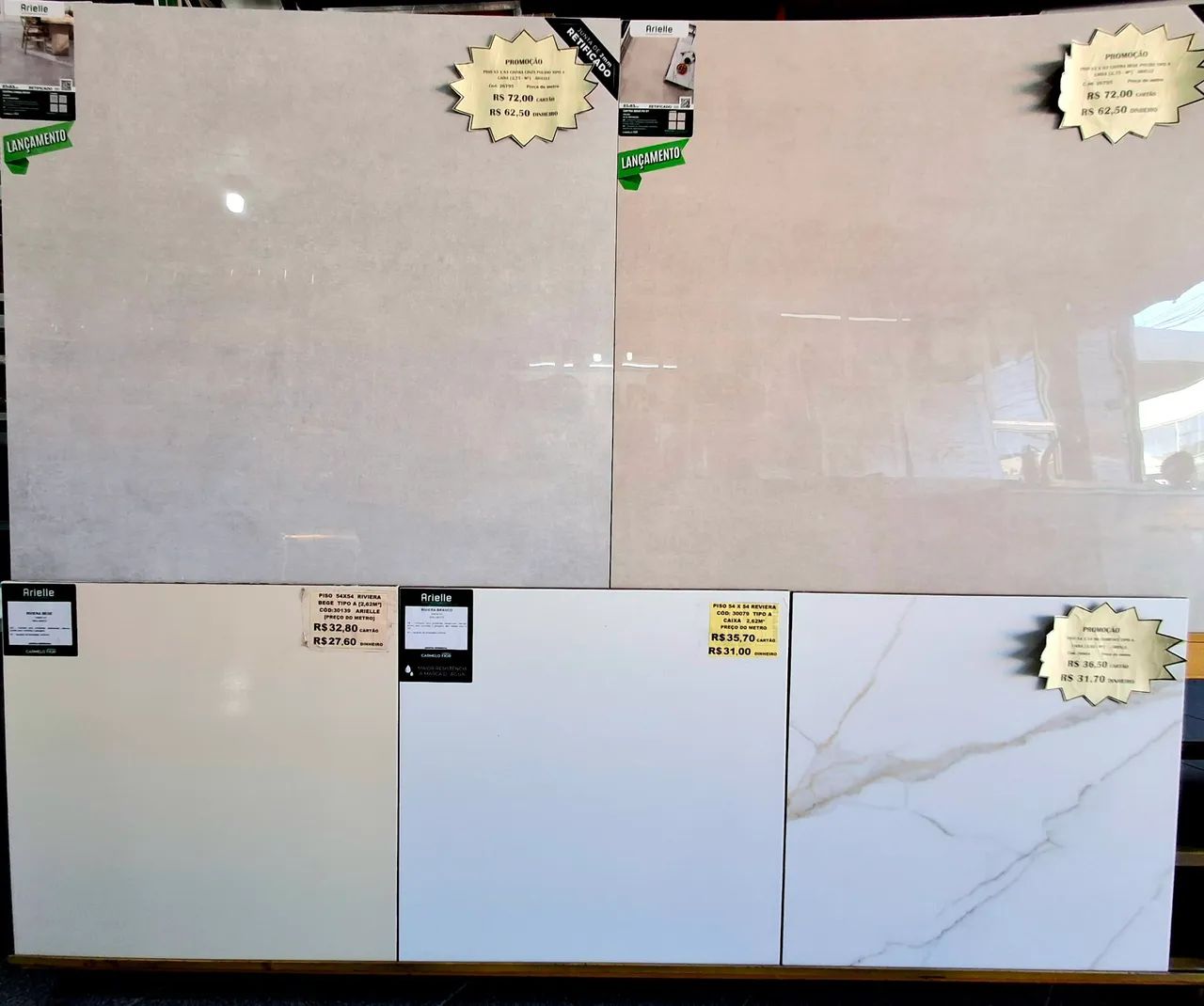 Pisos e Revestimentos - Arielle - Promoção