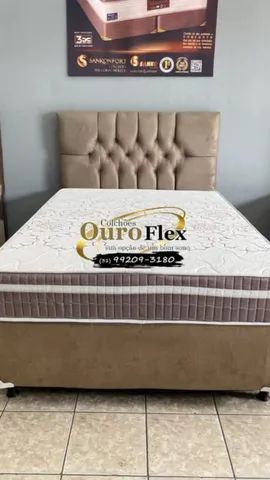 Colchão ortopédico com espuma vip orthovip - Foto 3
