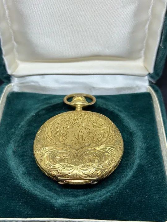 Relíquia Relogio Suíço de Bolso em Ouro - Foto 3