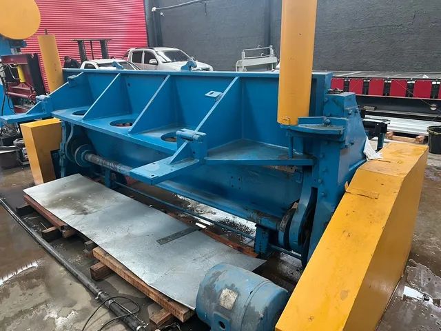 Guilhotina 3m mecânica newton corta 5 mm - Foto 4