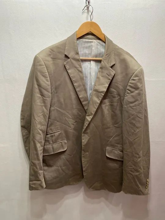Blazer sarja,VR, marrom, elegante, tamanho 56 - Foto 4