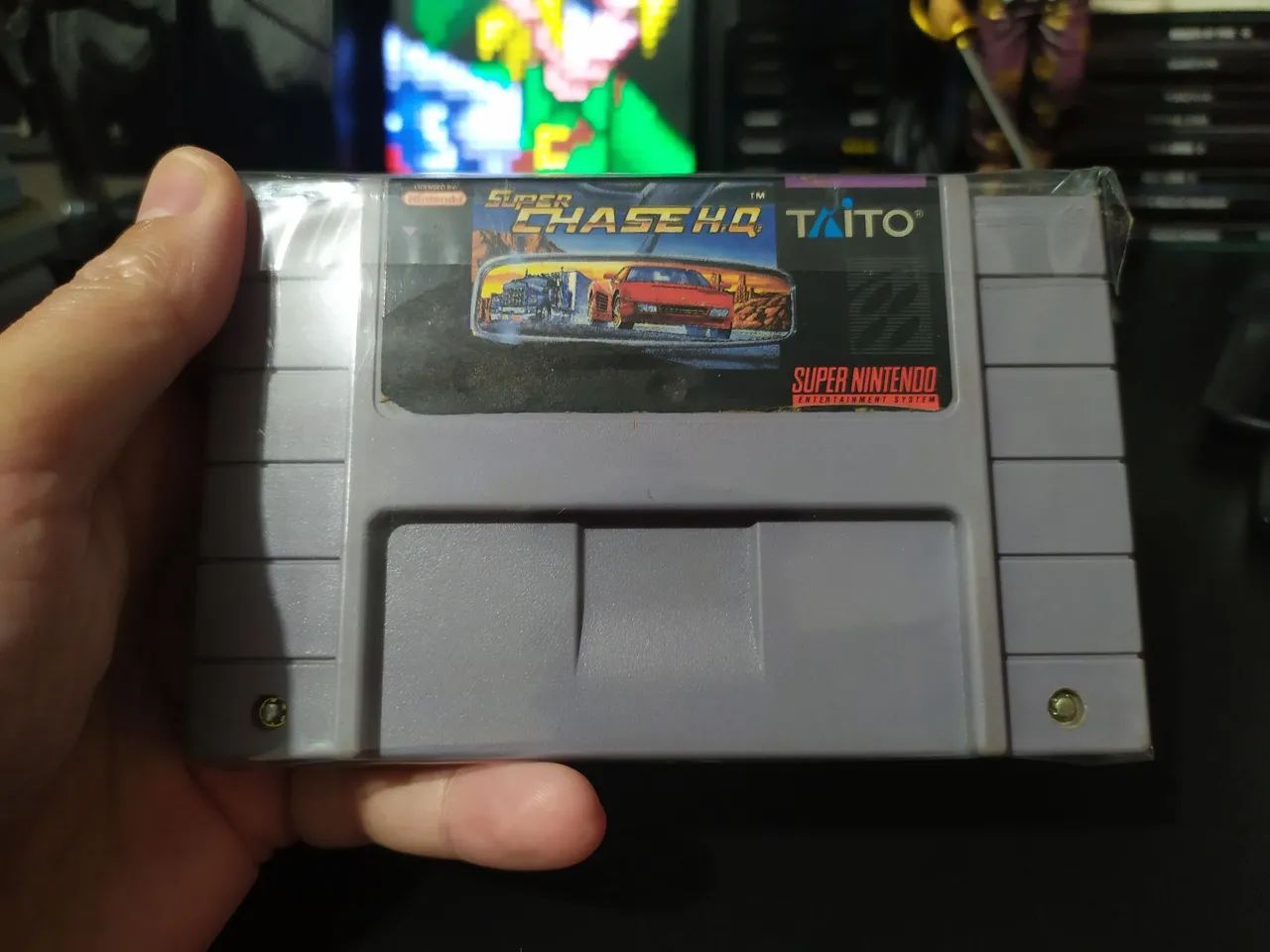 Super Chase Original Snes Consoles de Vídeo Game Jardim