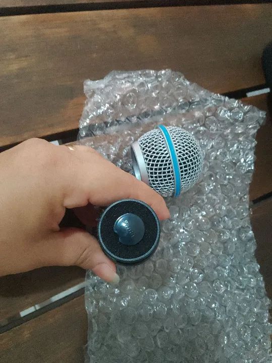 3 Cápsulas para Microfone Shure Beta 58A - Novo - Foto 2
