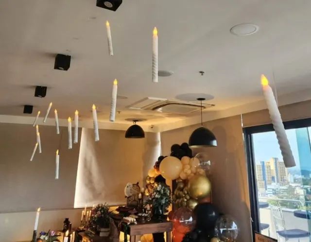 Vendo velas decorativas com pilhas - Foto 5