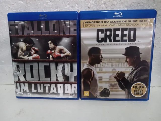 Coleção Rocky um lutador+Creed original 