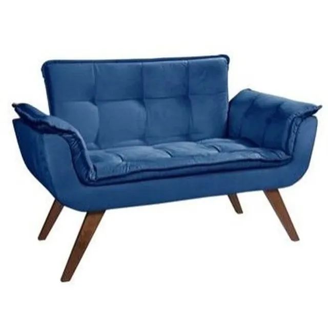 Poltrona Namoradeira Opalla Vel Inca 24 Azul 505 D Salla - Entrega Rápida!