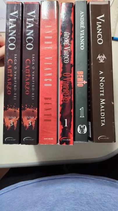 coleção de livros A saga do Vampiro Rei - Foto 2