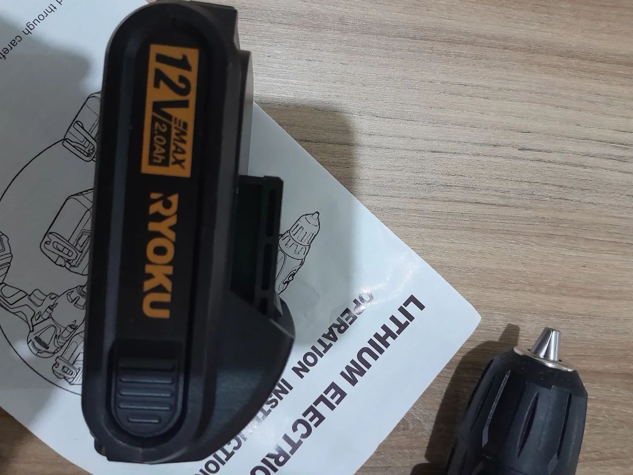 Parafusadeira furadeira de impacto RYOKU Produto novo na caixa - Foto 6