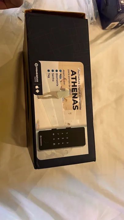 Fechadura Digital Biométrica Para Porta De Vidro Primebras - Foto 2