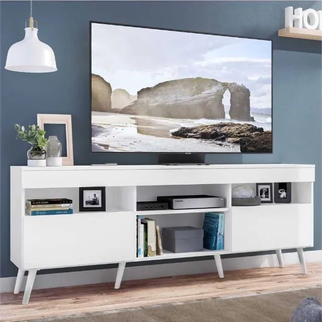Promoção Rack Retro 65'' Branco  - RRP  