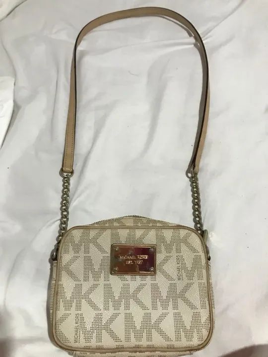 Para-Despega-Barbada-Bolsa Michael Kors Original- Tamanho-16 De Largura- por por 12 - Foto 2