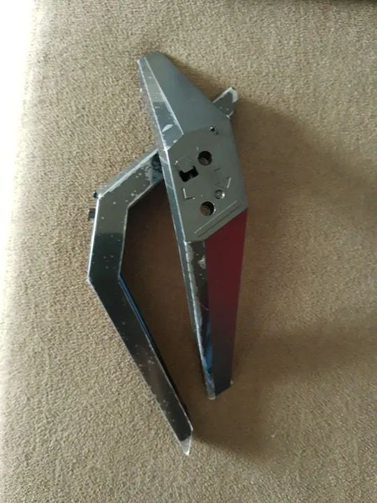 Vendo base e pés para tv. - Foto 4