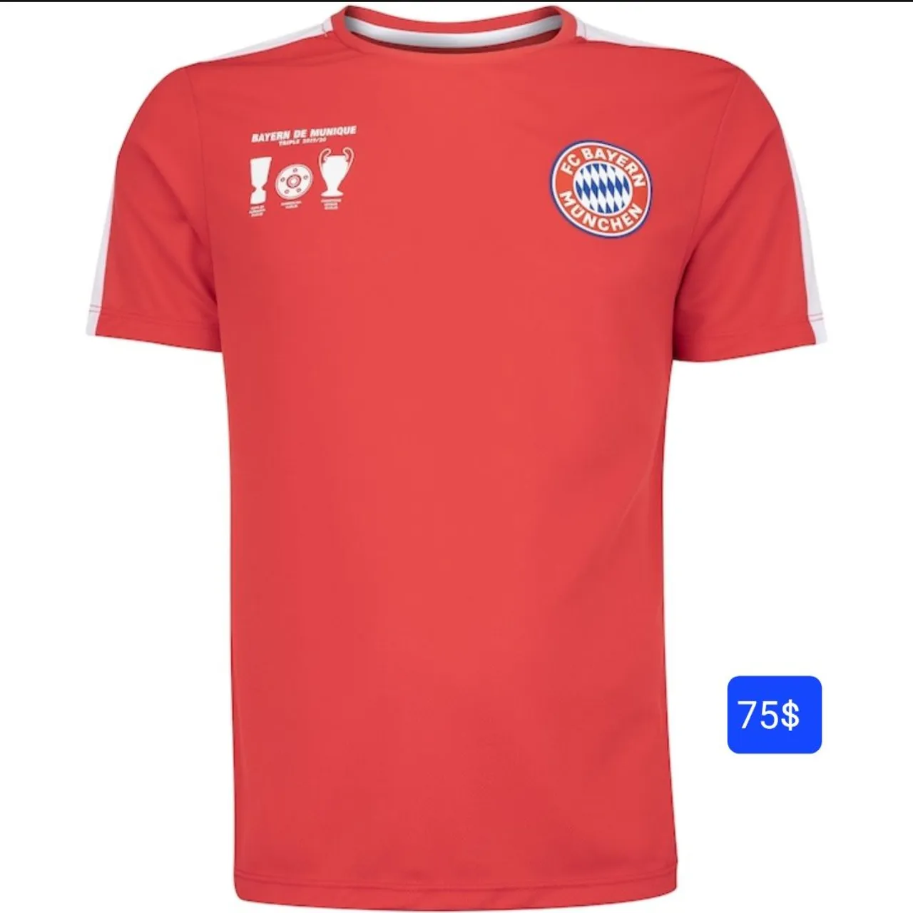 Camisa do Bayern de Munique tríplice coroa GG original